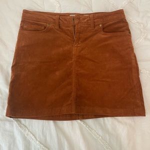 Patagonia Rust Corduroy Mini Skirt Size 6